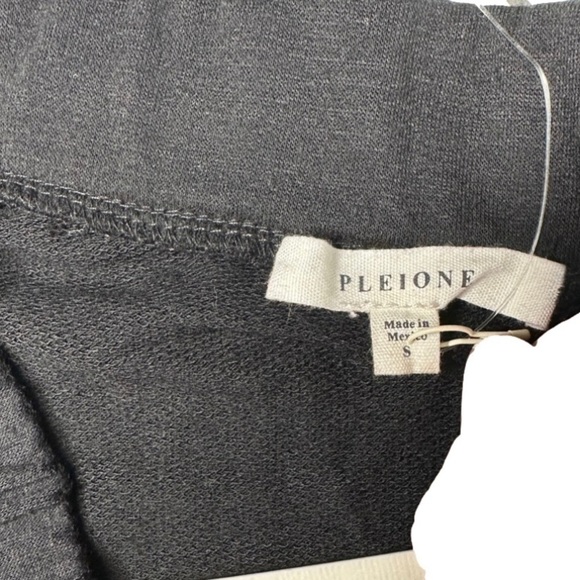 Pleione Black Printed Midi Side Slit Pull On Skirt Size S NWT - Picture 4 of 4